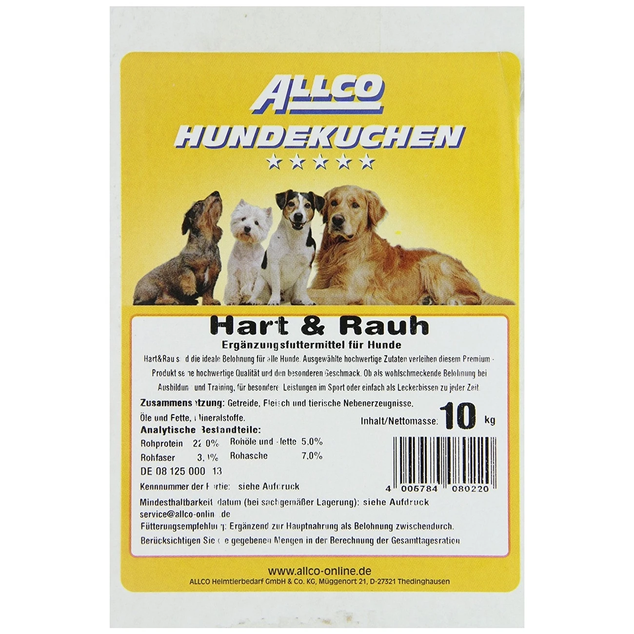 Animal Lovers Hart & Rauh Hundekekse 3 Animal Lovers Hart & Rauh Hundekekse – Bild 3