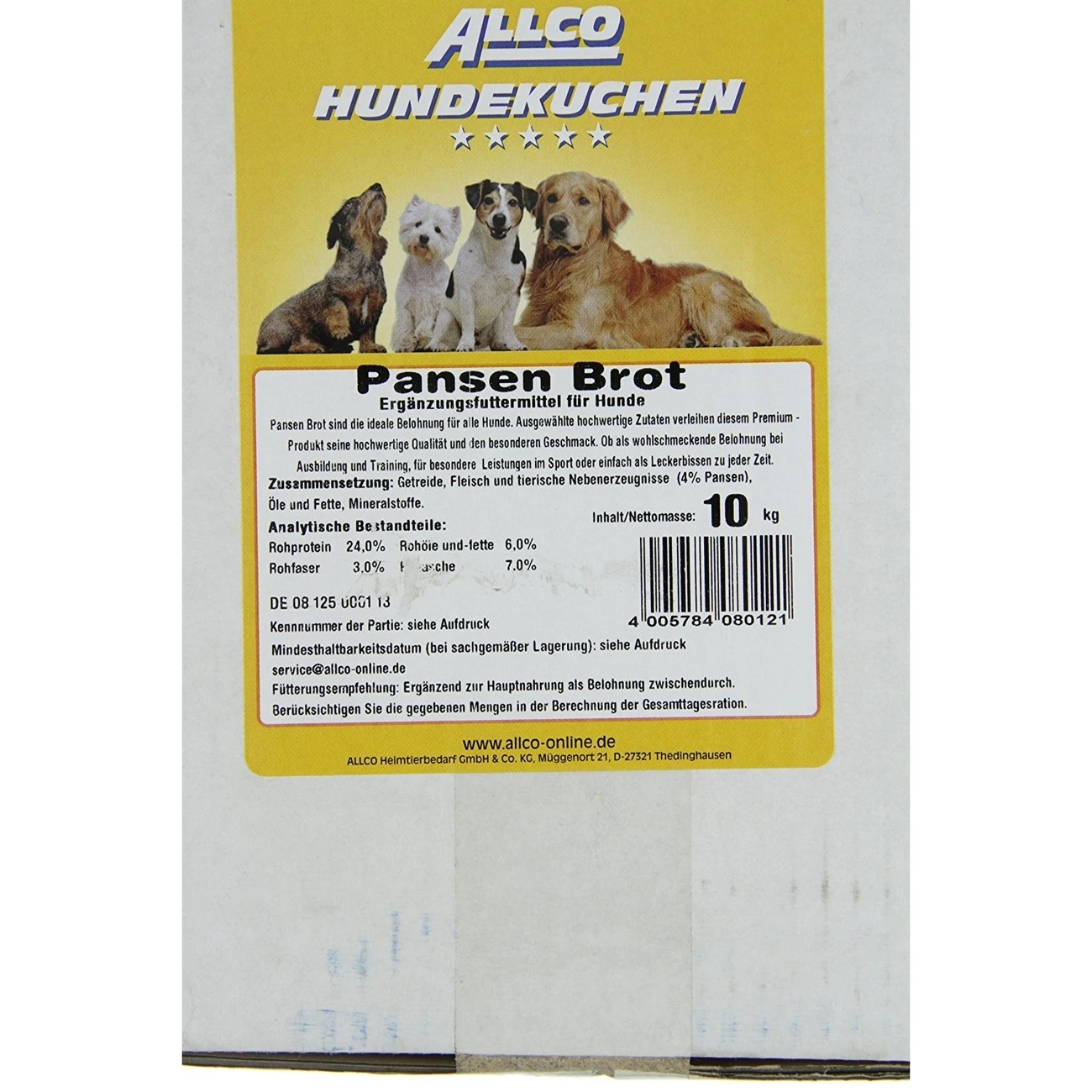 Animal Lovers Pansenbrot Für Hunde 3 Animal Lovers Pansenbrot Für Hunde – Bild 3