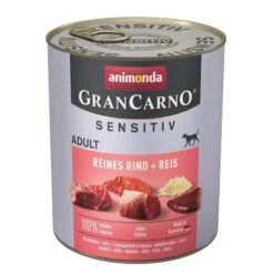 Animonda GranCarno Hundefutter Mit Reis Sensitiv -Angebote Hundenass Futter Store animonda grancarno hundefutter mit reis sensitiv 1659345864