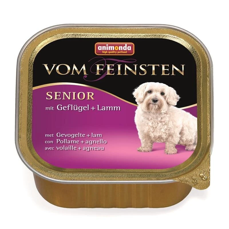 Animonda Vom Feinsten Senior Schälchen Hundefutter 1 Animonda Vom Feinsten Senior Schälchen Hundefutter