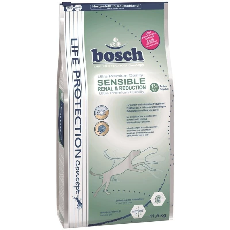 Bosch Sensible Renal & Reduction Hundefutter 1 Bosch Sensible Renal & Reduction Hundefutter