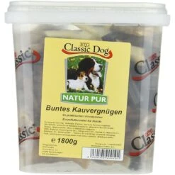Classic Dog Buntes Kauvergnügen