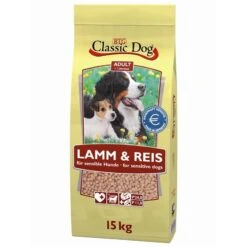 Classic Dog Lamm & Reis Hundefutter