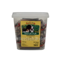 Classic Dog Ochsenziemerstücke Megapack Im Eimer