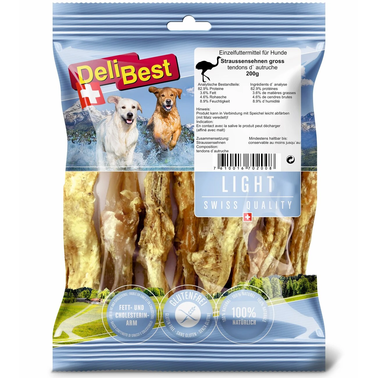 DeliBest Straussensehnen Light 1 DeliBest Straussensehnen Light