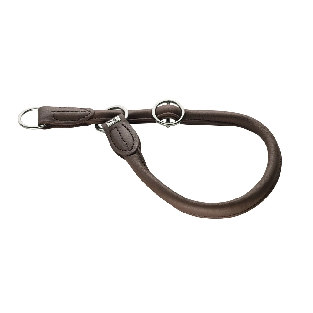 Hunter Dressurhalsung Elchleder Round & Soft 2 Hunter Dressurhalsung Elchleder Round & Soft – Bild 2