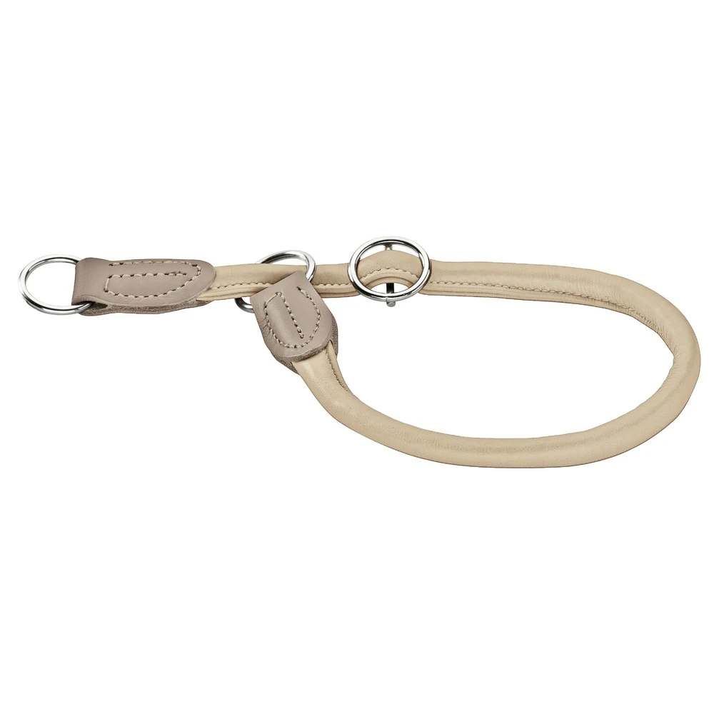 Hunter Dressurhalsung Elchleder Round & Soft 3 Hunter Dressurhalsung Elchleder Round & Soft – Bild 3