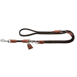 Hunter Führleine Round & Soft Cody Bisonleder -Angebote Hundenass Futter Store fuehrleine round soft cody bisonleder 1509132335