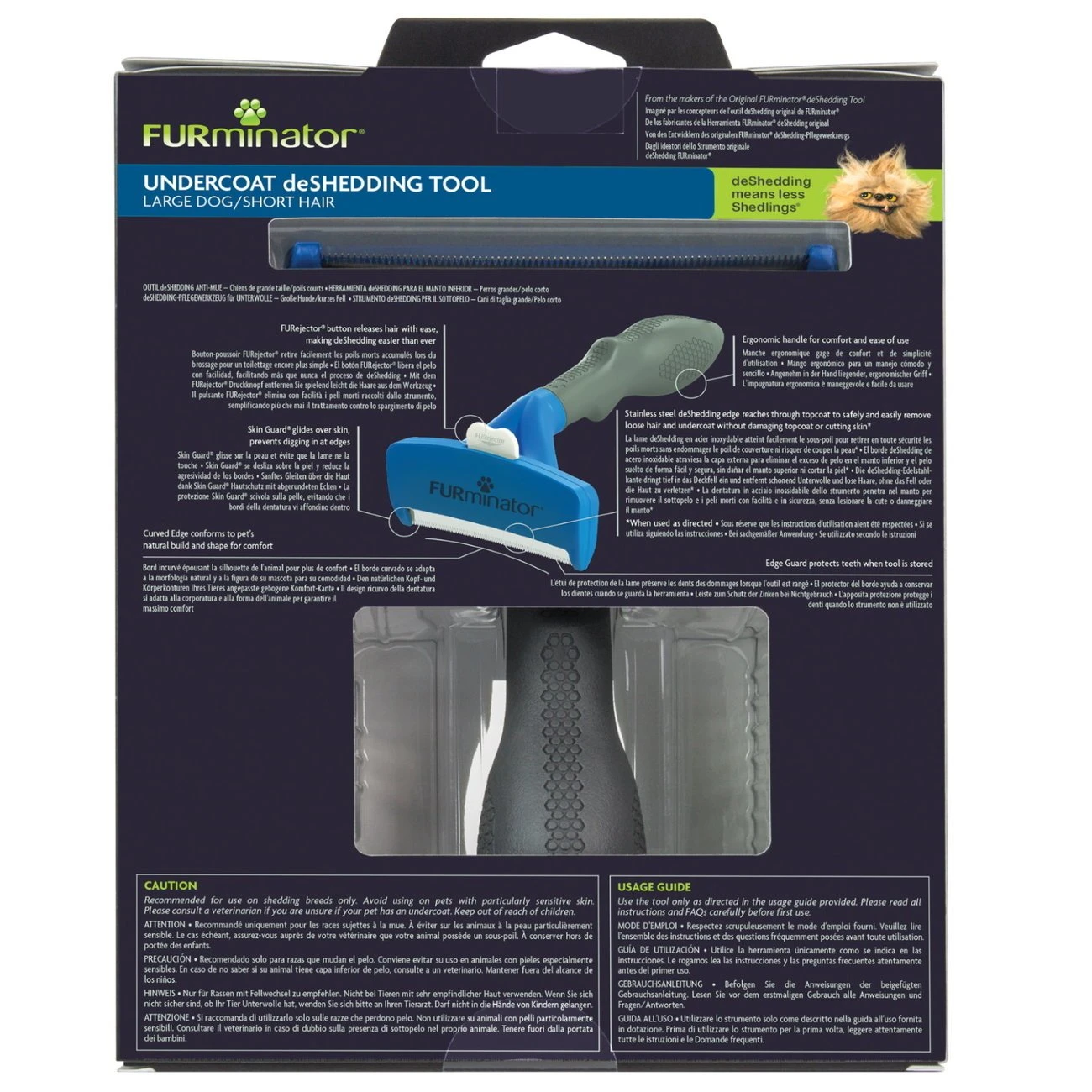 FURminator Hund Unterwolle Kurzhaar 5 FURminator Hund Unterwolle Kurzhaar – Bild 5