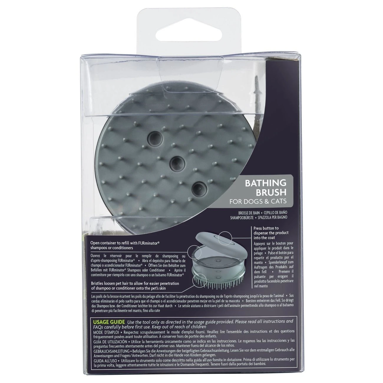 FURminator® Shampoobürste Für Hunde Und Katzen 2 FURminator® Shampoobürste Für Hunde Und Katzen – Bild 2