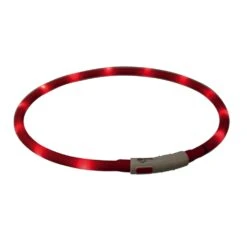 TRIXIE Hunde Leuchthalsband Leuchtring USB