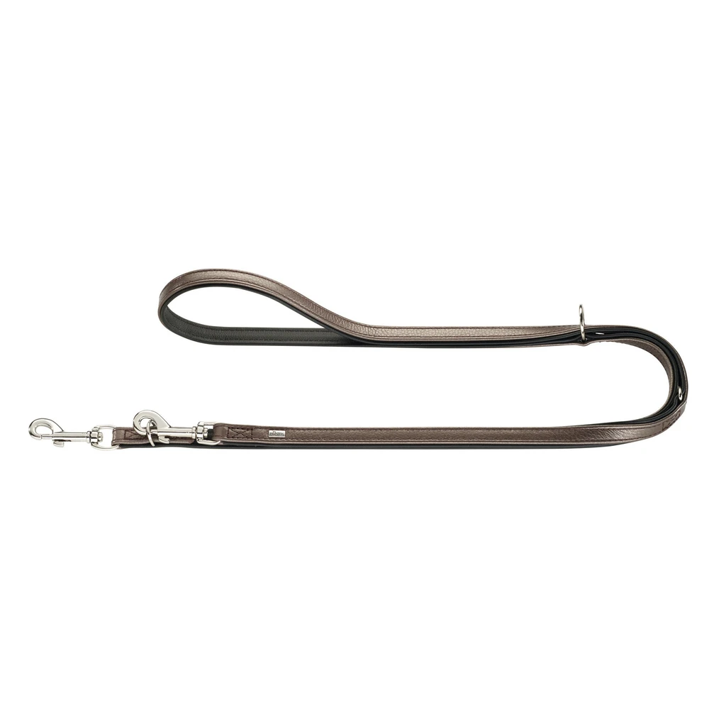 Hunter Führleine Aus Leder Capri Pearl 2 Hunter Führleine Aus Leder Capri Pearl – Bild 2