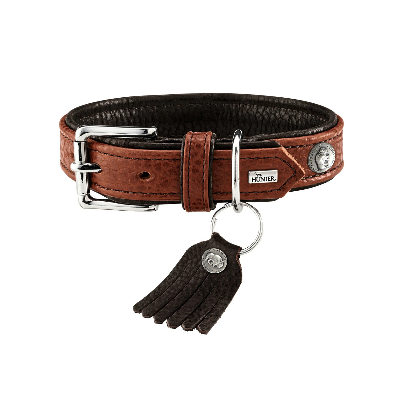 Hunter Halsband Cody Bisonleder 1 Hunter Halsband Cody Bisonleder