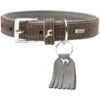 Hunter Halsband Lucca Leder