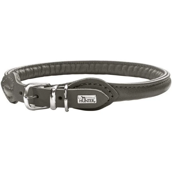 Hunter Hundehalsband Round & Soft Leder 5 Hunter Hundehalsband Round & Soft Leder – Bild 5