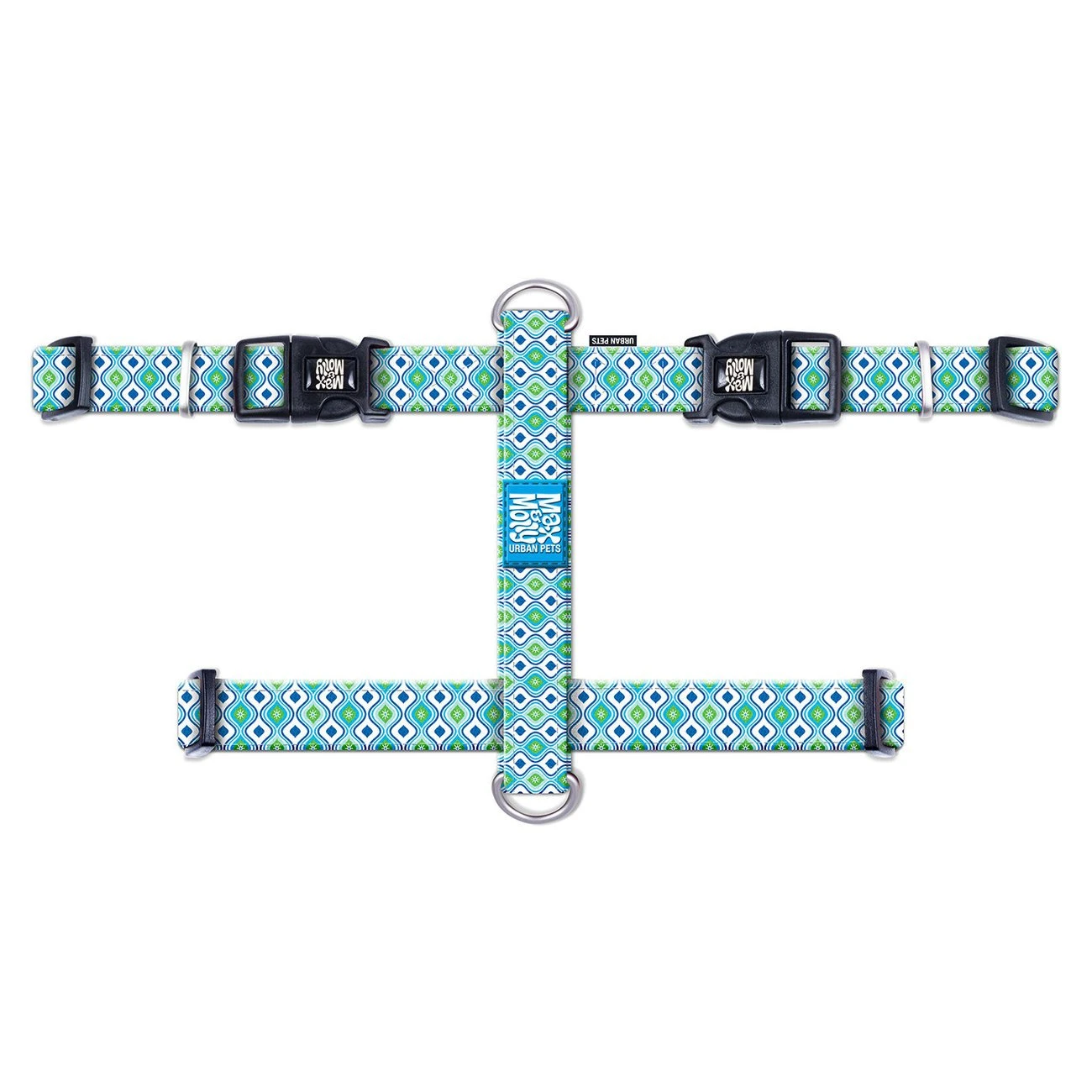 Max & Molly H-Geschirr Retro Blue 1 Max & Molly H-Geschirr Retro Blue