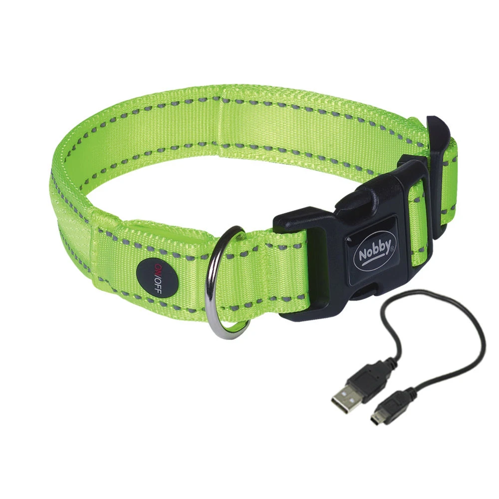 Nobby LED Leuchthalsband Starlight FLASH MESH 2 Nobby LED Leuchthalsband Starlight FLASH MESH – Bild 2