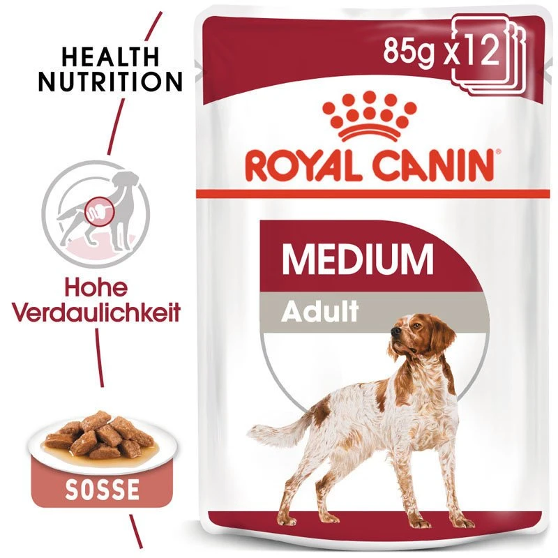 Royal Canin Medium Adult Nassfutter Für Mittelgroße Hunde 2 Royal Canin Medium Adult Nassfutter Für Mittelgroße Hunde – Bild 2