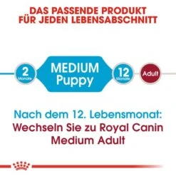 Royal Canin Medium Puppy Welpenfutter -Angebote Hundenass Futter Store royal canin medium puppy welpenfutter trocken fuer mittelgrosse hunde 1565770163