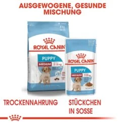 Royal Canin Medium Puppy Welpenfutter -Angebote Hundenass Futter Store royal canin medium puppy welpenfutter trocken fuer mittelgrosse hunde 1565770165