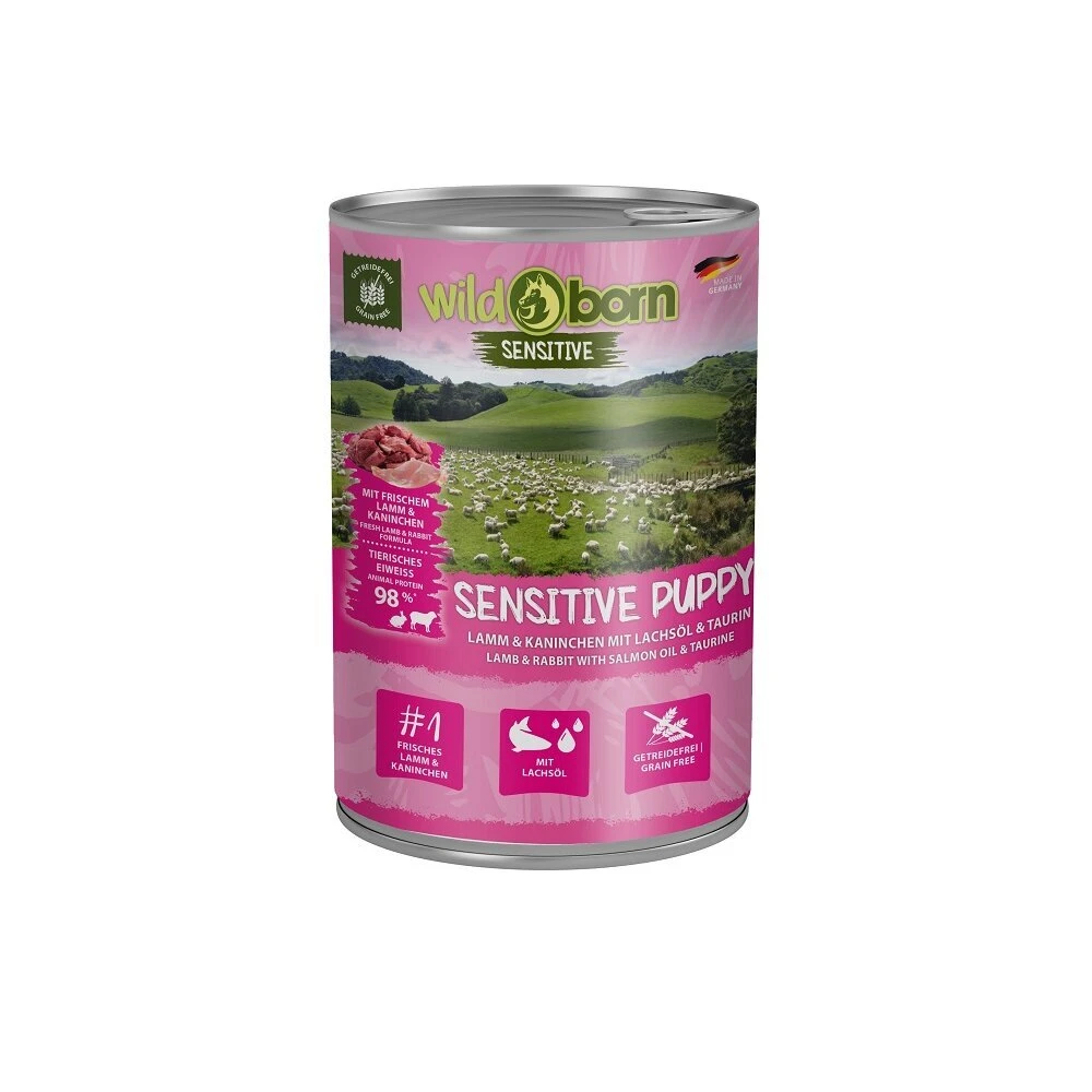 Wildborn Nassfutter Sensitive Puppy 1 Wildborn Nassfutter Sensitive Puppy