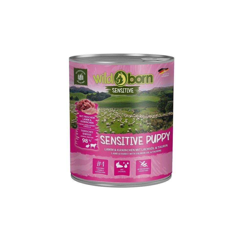 Wildborn Nassfutter Sensitive Puppy 2 Wildborn Nassfutter Sensitive Puppy – Bild 2